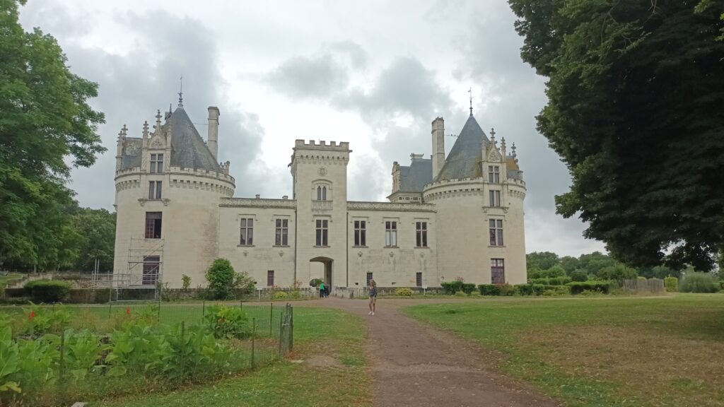 Château de Brézé vu depuis l’extérieur