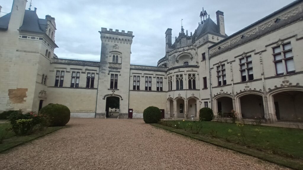 Intérieur du château de Brézé en Maine-et-Loire