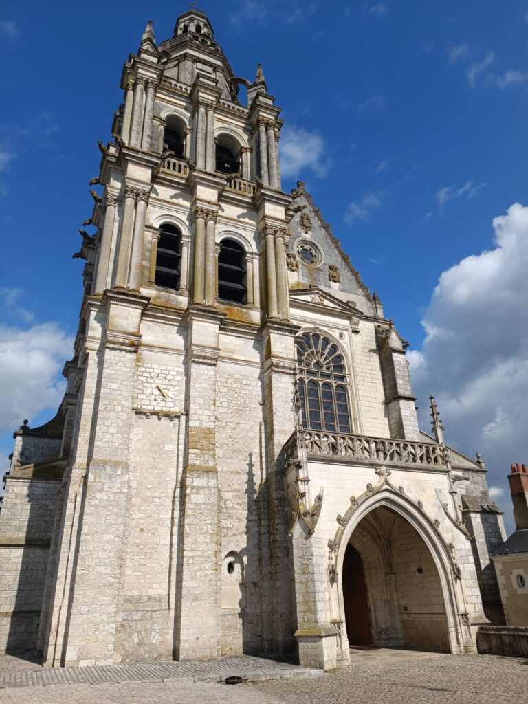 Cathédrale Saint-Louis de Blois dans le centre historique du Loir-et-Cher.