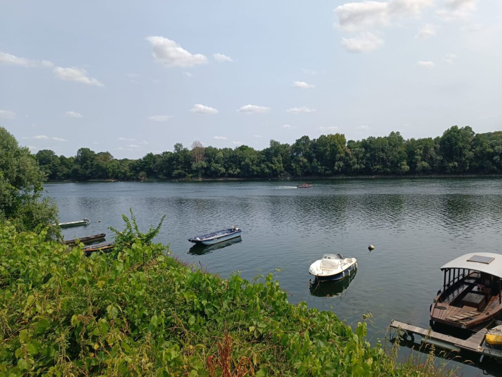 Les bords de Loire au Cellier, où Louis de Funès amarrrait son bateau et partait pêcher.